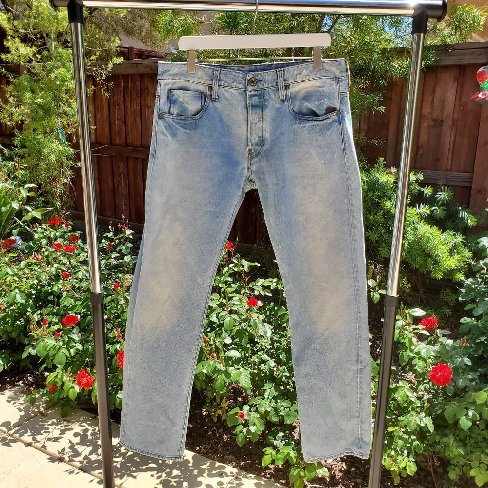 GSTAR RAW Men's Lightwash Denim Jeans